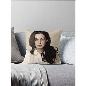 Wallpaper by Anne Hathaway Throw Pillow