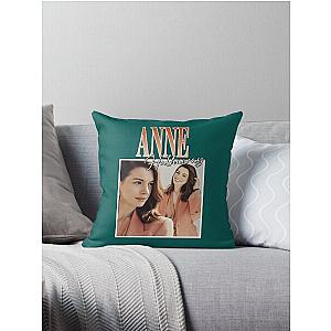 Anne Hathaway Throw Pillow