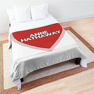 I Heart Anne Hathaway Comforter