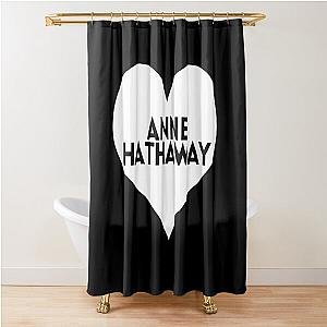 Anne Hathaway Shower Curtain