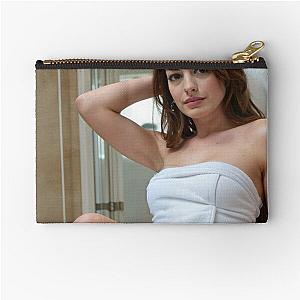 Anne Hathaway Zipper Pouch