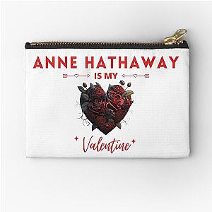 Anne Hathaway Valentine Zipper Pouch