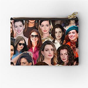 Anne Hathaway Zipper Pouch