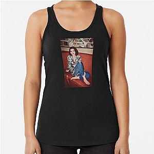 Anne Hathaway Art Racerback Tank Top