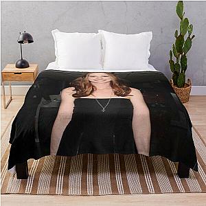 Anne Hathaway Wallpaper Throw Blanket