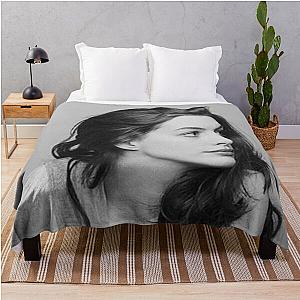 Anne Hathaway Fun Art Throw Blanket