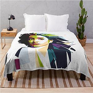Anne Hathaway Portrait Blanket