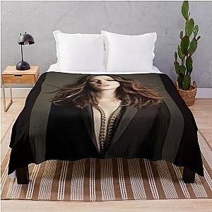Anne Hathaway Poster Throw Blanket