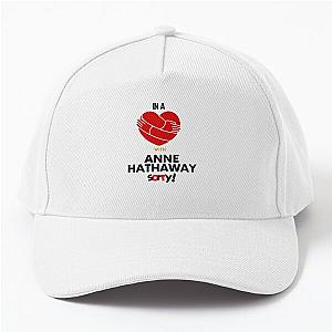In a relationship with Anne Hathaway baseball cap