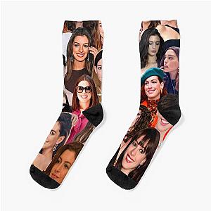 Anne Hathaway Photo Socks