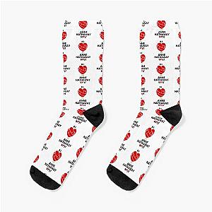 In a Relationship with Anne Hathaway Sorry Socks