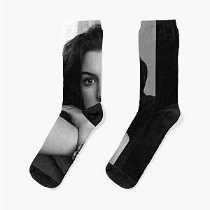 Anne Hathaway Poster Socks