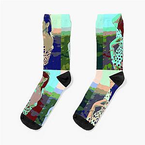 Anne Hathaway Art Socks