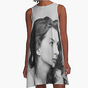 Anne Hathaway A-Line Funart Dress