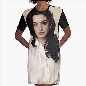 Anne Hathaway Graphic T Shirt Dress
