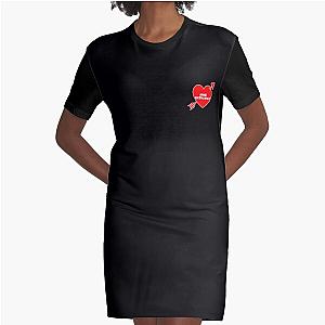 In Love With Anne Hathaway Graphic T Shirt Dress