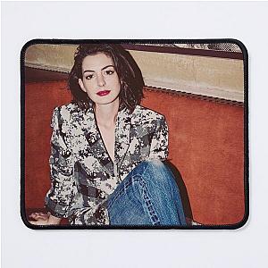 Anne Hathaway Art Mouse Pad