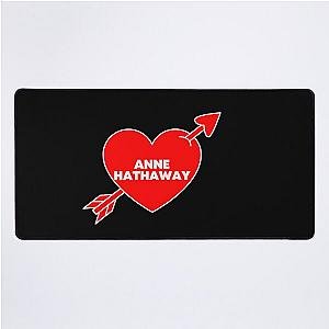 In Love with Anne Hathaway Desk Mat