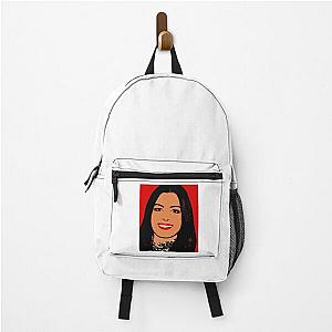Anne Hathaway An illustration by Paul Cemmick Backpack