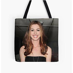 Anne Hathaway Wallpaper Tote Bag