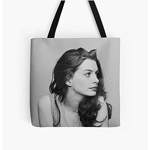 Anne Hathaway Fun Art All Over Print Tote Bag