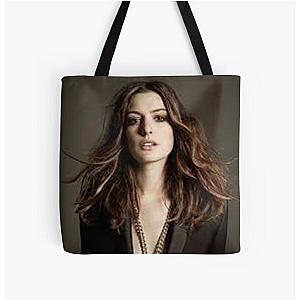 Anne Hathaway Poster Tote Bag