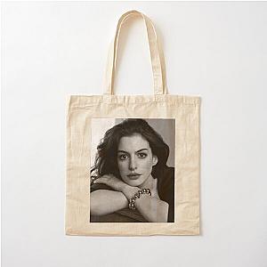 Anne Hathaway Cotton Tote Bag
