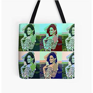 Anne Hathaway Pop Art Tote Bag