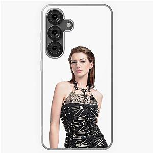 Samsung Galaxy Case with Anne Hathaway Wallpaper
