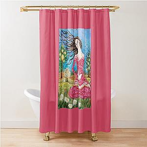 A picturesque of the painting by the artist Anne-Marie Zilberman Shower Curtain