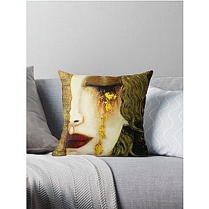 Golden Tears Freya’s Tears of Gold Anne Marie Zimmerman (School of Klimt) Throw Pillow