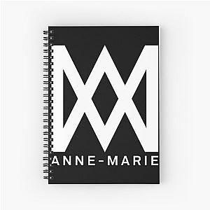 Anne-Marie singer England - White Version Spiral Notebook