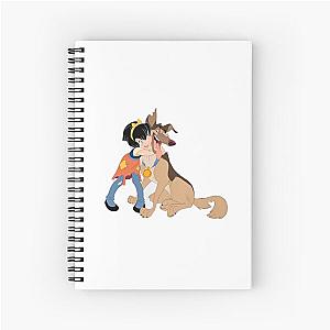 All dogs go to heaven - Anne-Marie and Charlie Spiral Notebook