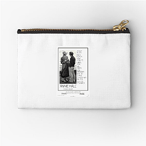 Sartorial Style Icon Annie Hall Zipper Pouches