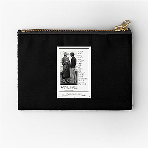 Sartorial Style Icon Annie Hall Zipper Pouches