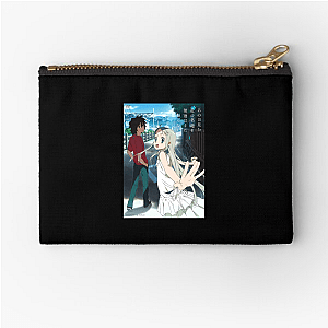 Ghosted by Feelings – Anohana Style Anohana The Flower We Saw That Day Zipper Pouches