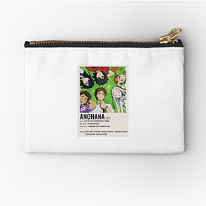 Anohana: It Still Hurts Softly Anohana The Flower We Saw That Day Zipper Pouches