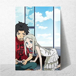 Menma’s Smile Haunts Softly Anohana The Flower We Saw That Day Posters