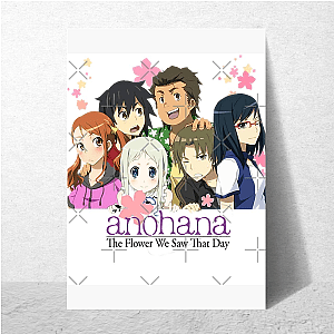 Tears Are Canon – Anohana Anohana The Flower We Saw That Day Posters