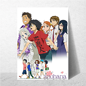 Anohana: Still Crying in 2025 Anohana The Flower We Saw That Day Posters