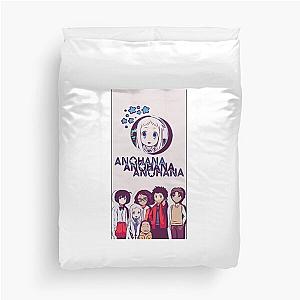 Anohana - Main Characters (Sketch) Duvet Cover