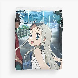 Anohana The Flower We Saw That Day-Couple image Duvet Cover