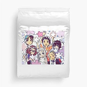 Anohana - Main Characters (Sketch) Duvet Cover