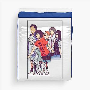 Anohana Anime T-ShirtAnohana-(Sketch) T-Shirt-by Ezlaifu- (27) Duvet Cover