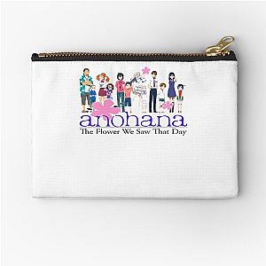 Anohana logo Zipper Pouch