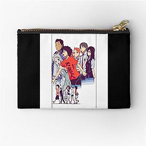 Anohana Anime T-ShirtAnohana-(Sketch) T-Shirt-by Ezlaifu- (27) Zipper Pouch