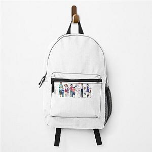 Anohana characters logo Backpack