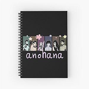 Anohana Spiral Notebook