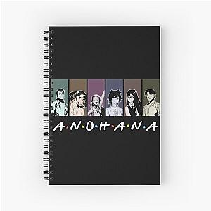 Anohana Spiral Notebook