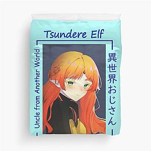 Beautiful Tsundere Elf - Uncle from Another World Duvet Cover